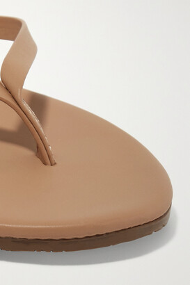 TKEES Foundations Matte Leather Flip Flops - Sand