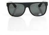 Thumbnail for your product : RetroSuperFuture RETRO SUPER FUTURE Black Plastic Frame Black Lens Flat Top Sunglasses