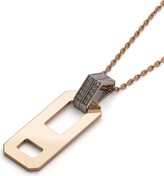 Thumbnail for your product : As 29 18kt rose gold DNA diamond necklace