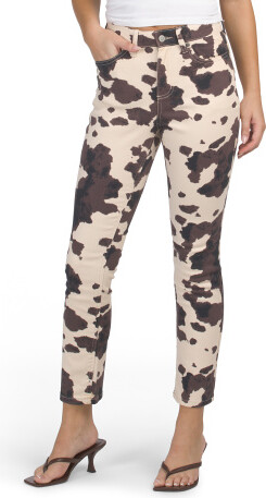 Mid Rise Slim Fit Jeans for Women | Spandex/Cotton