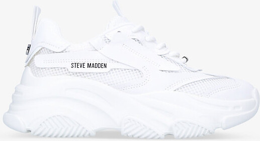 white soled trainers