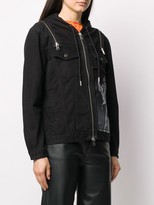 Thumbnail for your product : Diesel DE-Vyse-SX hooded denim jacket