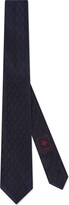 Thumbnail for your product : Gucci Geometric G silk jacquard tie