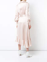 Thumbnail for your product : Zimmermann frill hem wrap dress
