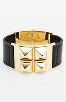 Thumbnail for your product : MICHAEL Michael Kors Michael Kors Wide Leather Bracelet
