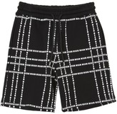 Thumbnail for your product : MSGM Logo Printed Cotton Sweat Shorts