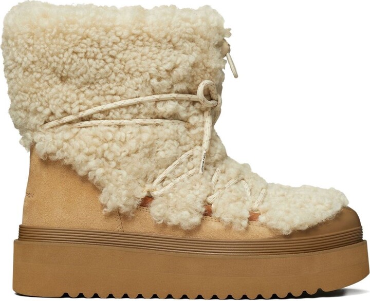 Tory Burch Mellow Shearling Boots