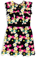 Thumbnail for your product : Milly Girl's Leila Crochet Floral Dress