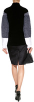 Thumbnail for your product : Jil Sander Cashmere Pullover in Black/Jasmin Gr. 34