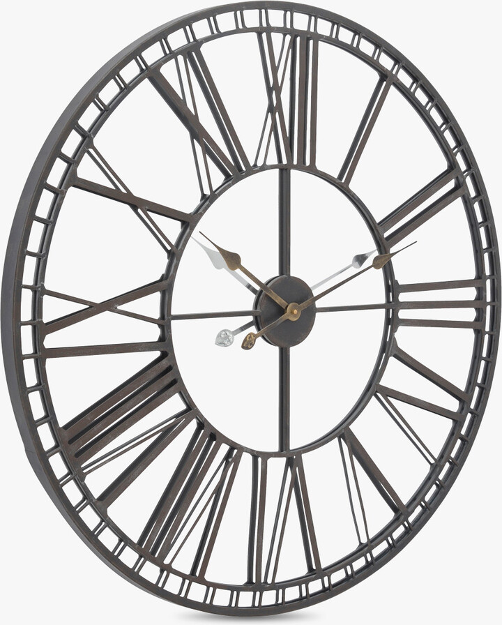 Libra Interiors Skeleton Mirror Wall Clock ShopStyle