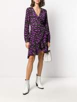 Thumbnail for your product : Essentiel Antwerp Animal Print Wrap Dress