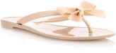 Thumbnail for your product : Head Over Heels Jupes jelly toe post flat sandals