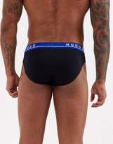 Thumbnail for your product : BOSS 3 pack briefs in black