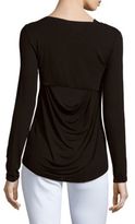 Thumbnail for your product : Splendid Solid Long-Sleeve Blouse