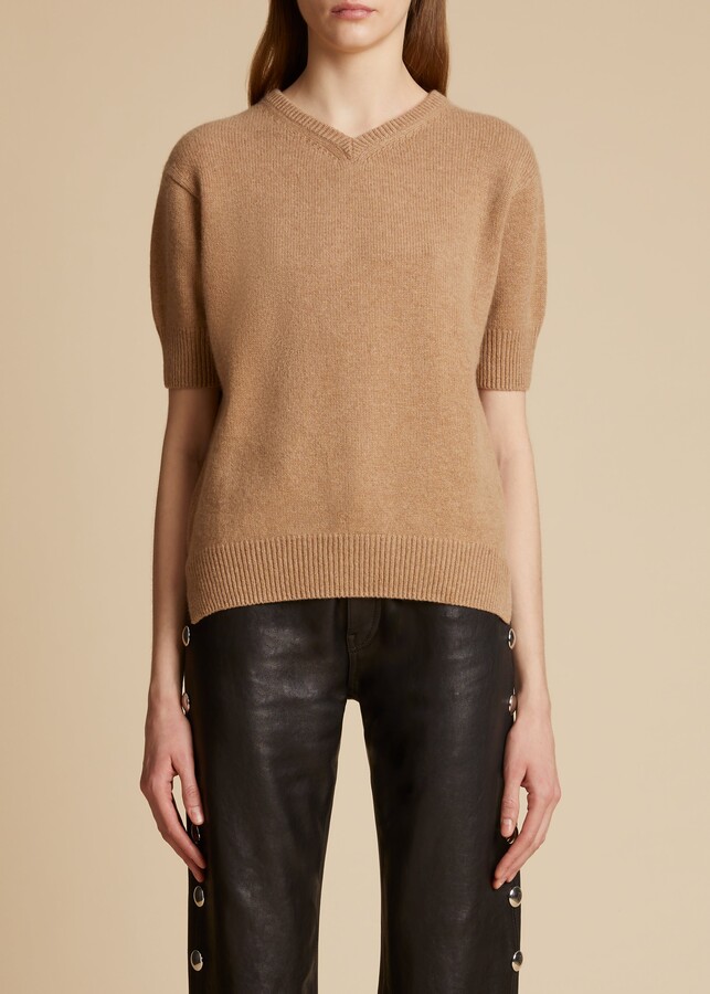 FW11 Louis Vuitton Camel Hair Braided Heavy Knitted Sweater
