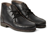 Thumbnail for your product : Quoddy Wabanaki Crepe-Sole Grained-Leather Chukka Boots