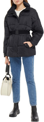 BA&SH Carrie Belted Quilted Shell Jacket