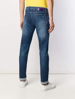 PT05 distressed skinny-fit jeans