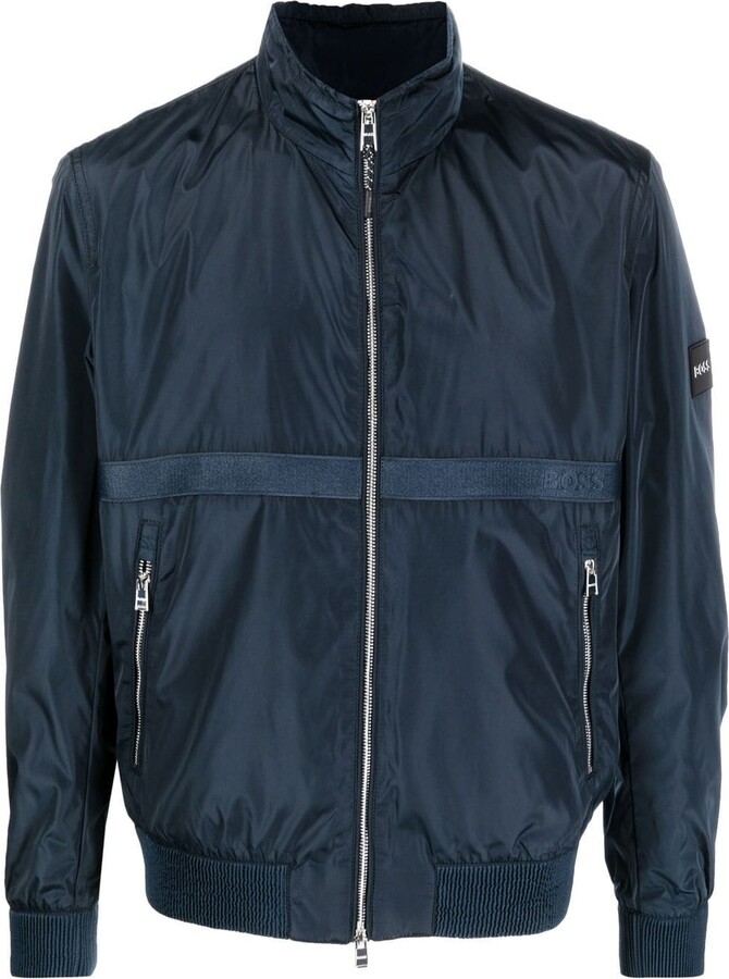 HUGO BOSS LogoPatch Bomber Jacket ShopStyle