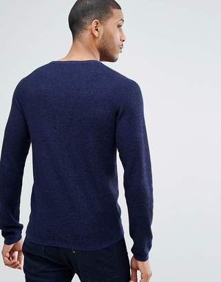 Selected Crew Neck Knit In Marl