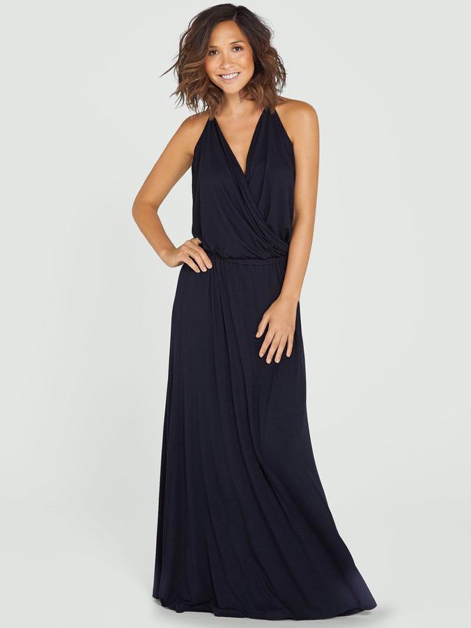 Myleene Klass Wrap Front Beach Maxi Dress - ShopStyle