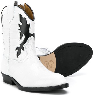 Gallucci Kids Western Ankle Boots