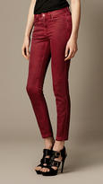 Thumbnail for your product : Burberry Westbourne Hand-Sprayed Skinny Fit Jeans