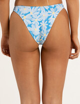 Thumbnail for your product : Hurley Daisy Rib Cheeky Bikini Bottoms