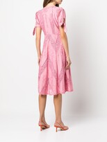 Thumbnail for your product : Marchesa Notte floral-embroidered A-line dress