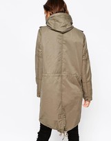 Thumbnail for your product : ASOS Parka With Detachable Faux Fur Lining & Hood