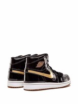 Thumbnail for your product : Jordan Retro High OG "Black/Metallic Gold" sneakers