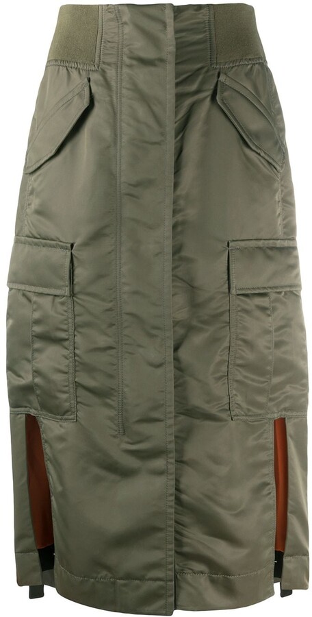 button skirt quality