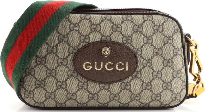 Gucci Neo Vintage Camera Messenger Bag GG Coated Canvas - ShopStyle
