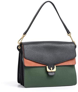 Coccinelle Ambrine Shoulder Bag In Multicolour Leather
