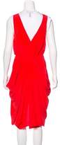 Thumbnail for your product : BCBGMAXAZRIA Layered Silk Dress