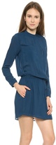 Thumbnail for your product : Vince Shirred Shoulder Shirtdress