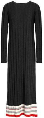 Madeleine Thompson Ribbed Wool And Cashmere-Blend Midi Dress