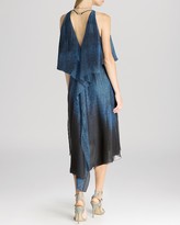 Thumbnail for your product : Halston Dress - Sleeveless Print Back Drape