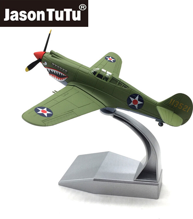 JASON TUTU 1/72 Scale American P-40 Fighter P40 Aircraft Diecast Metal Model Plane Drop shipping
