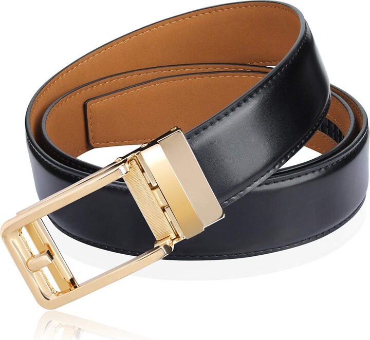 Salvatore Ferragamo Mens Black/Brown Leather Reversible Belt (38) at   Men's Clothing store