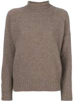 Thumbnail for your product : Ermanno Scervino ribbed collar jumper