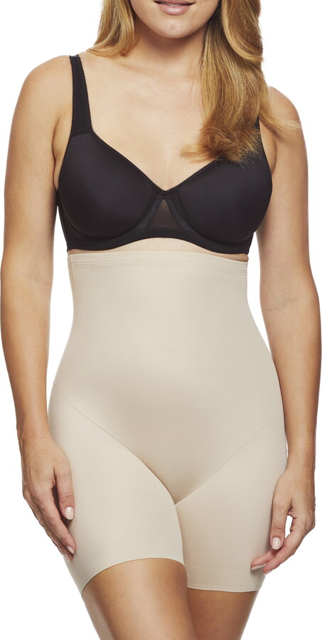TC Intimates Girl Power Women’s Moderate Control High Waist Thigh Slimmer Shapewear