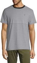 Thumbnail for your product : Calvin Klein Short Sleeve Stripe Tee