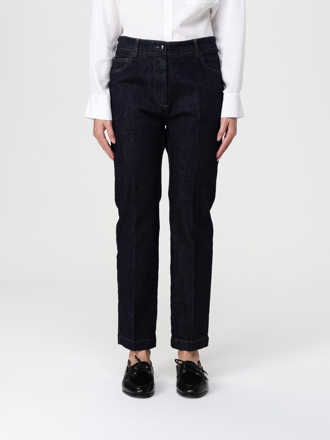 Barena Jeans Woman color Navy