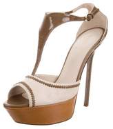 Thumbnail for your product : Sergio Rossi T-Strap Platform Sandals
