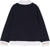 Thumbnail for your product : BRUNELLO CUCINELLI KIDS Logo-Print Zip-Up Jacket