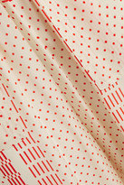 Thumbnail for your product : Nicholas Genie Cropped Floral-print Silk Crepe De Chine Harem Pants