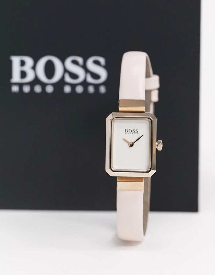 boss square watch