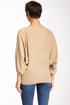 Thumbnail for your product : Sisters Embellished Print Dolman Sleeve Sweater