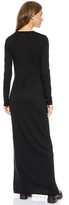 Thumbnail for your product : Daftbird Long Sleeve Maxi Dress with Slit